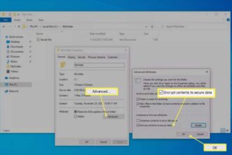 Cara mengunci folder dengan password di windows 10