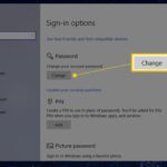 Cara mengganti password komputer windows 10