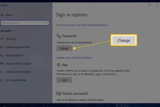 Cara mengganti password komputer windows 10