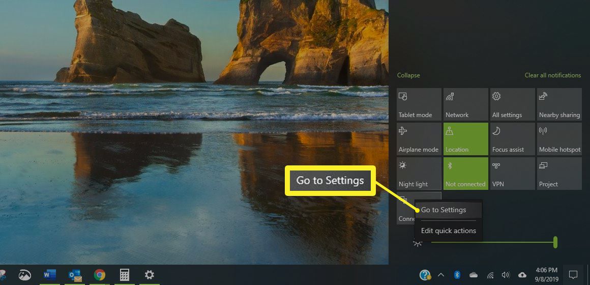 Cara mengatur kecerahan layar komputer windows 10 pc