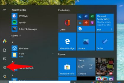 Cara membuka pengaturan di laptop windows 7