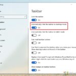 Cara menyembunyikan taskbar windows 10