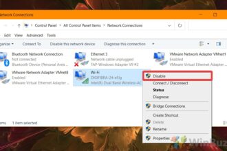 Cara mematikan internet di windows 10