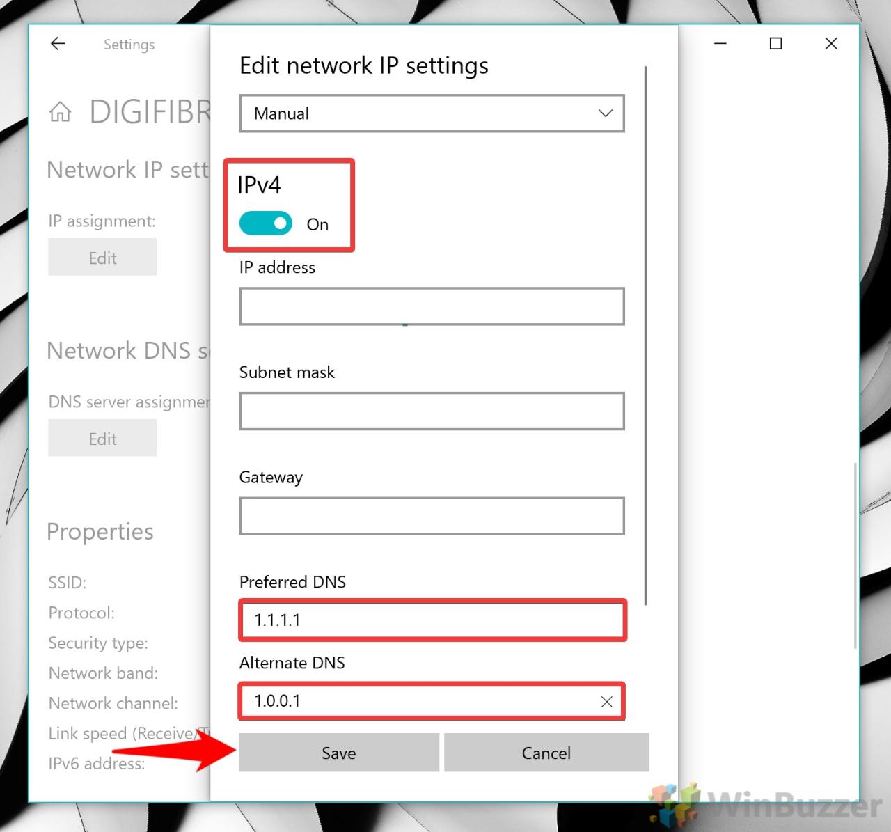 Cara mengubah dns di windows 10