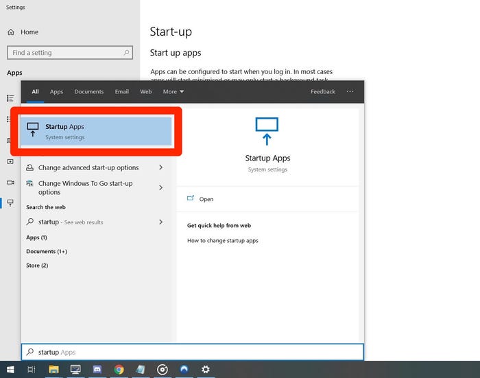 Cara mengatur aplikasi yang terbuka otomatis saat startup windows 10