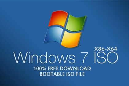 Cara download dan instal windows 7