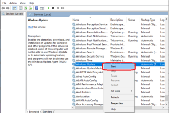 Cara mematikan update window 10