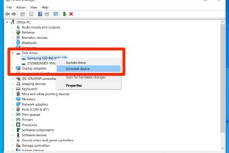 Cara melihat driver yang belum terinstal di windows 10