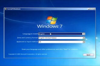 Cara menginstal windows 7 beserta gambarnya