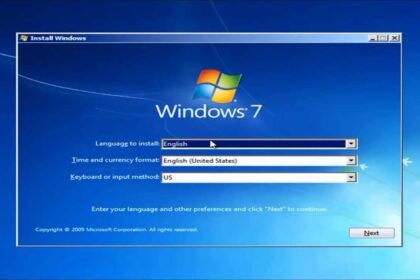 Cara menginstal windows 7 beserta gambarnya