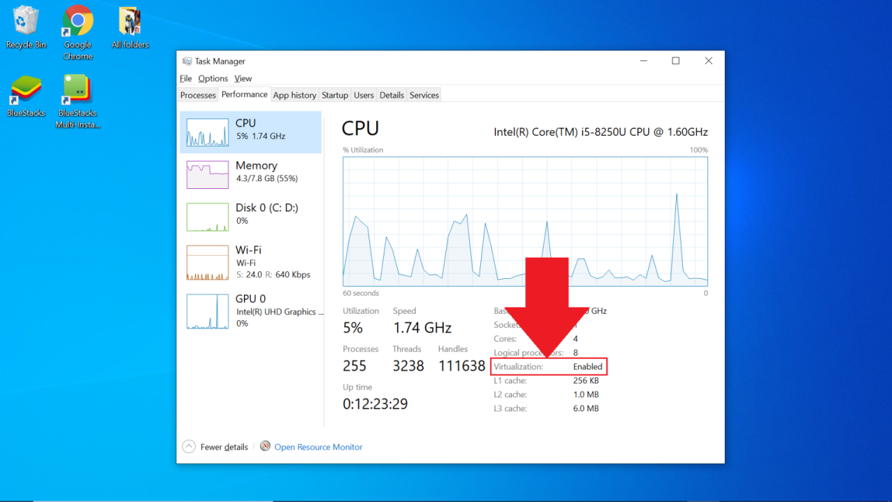 Bluestacks bios virtualization melalui bagaimana mengaktifkan hc