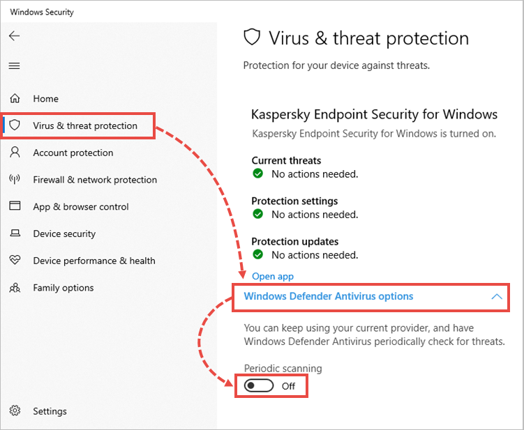 Cara menghilangkan antivirus di windows 10