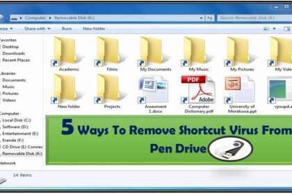 Cara menghilangkan virus shortcut di pc windows 7