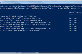 Cara instal driver dengan windows powershell