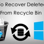 Bin recycle deleted recover software restore recovery file techicy handy find which