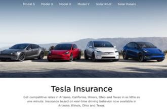 Tesla insurance in washington state