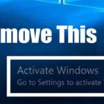 Cara menghilangkan aktivasi windows 10