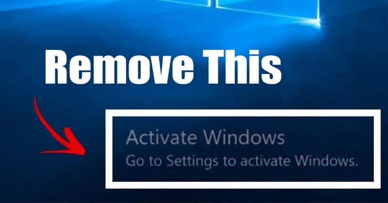 Cara menghilangkan aktivasi windows 10