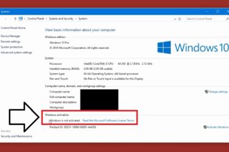 Cara mengaktifkan windows 10 gratis