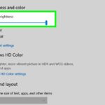 Brightness windows settings screen adjust reduce level increase