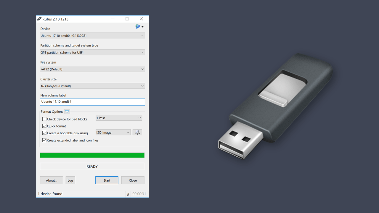 Windows usb iso bootable drive file create installation flash make software