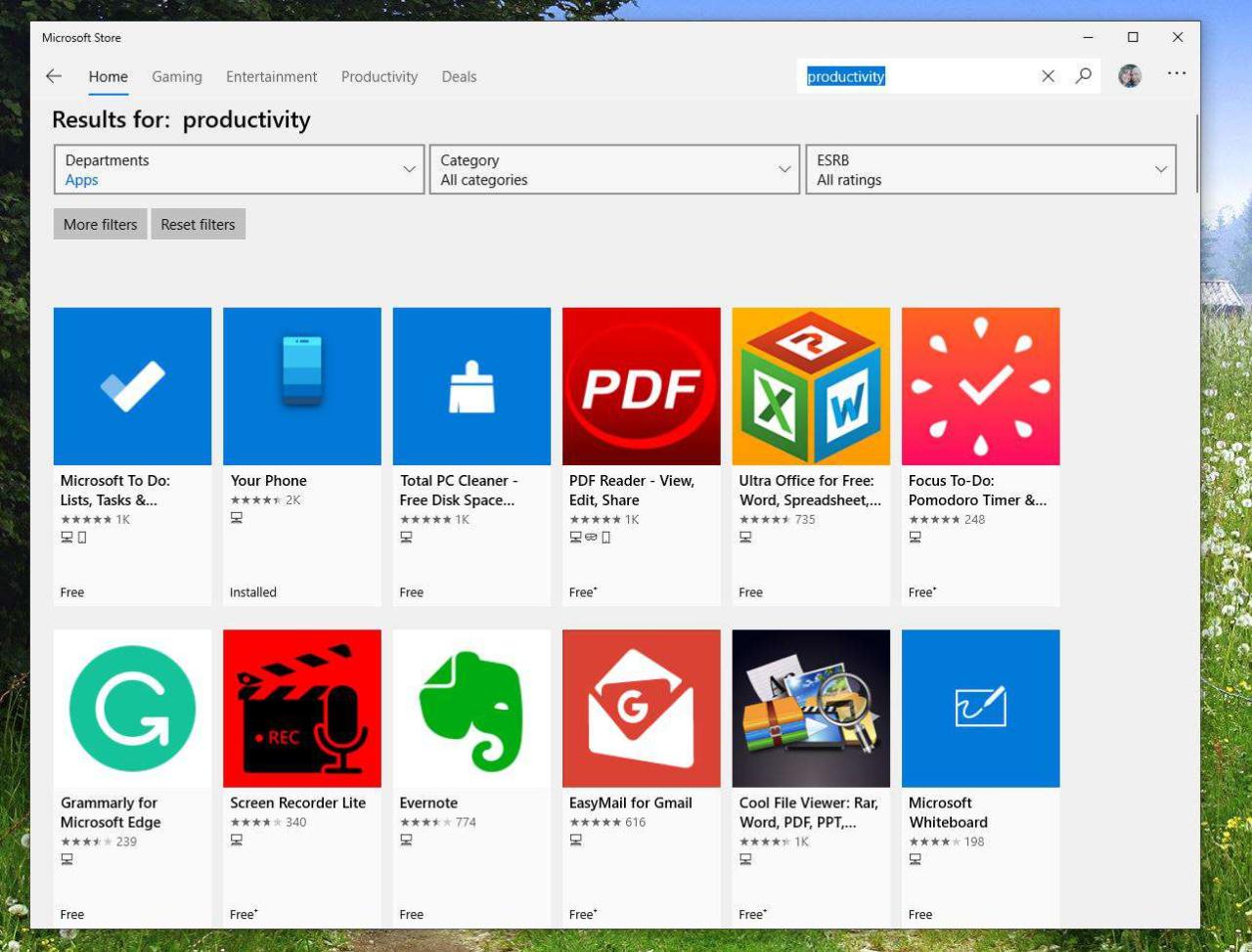 Cara membuka windows store di windows 7