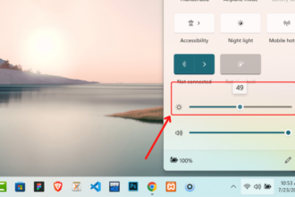 Cara menurunkan brightness windows 10