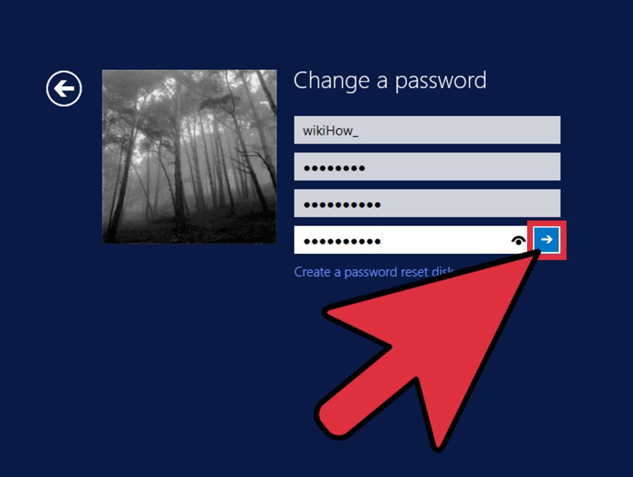 Cara mengganti password laptop windows 8