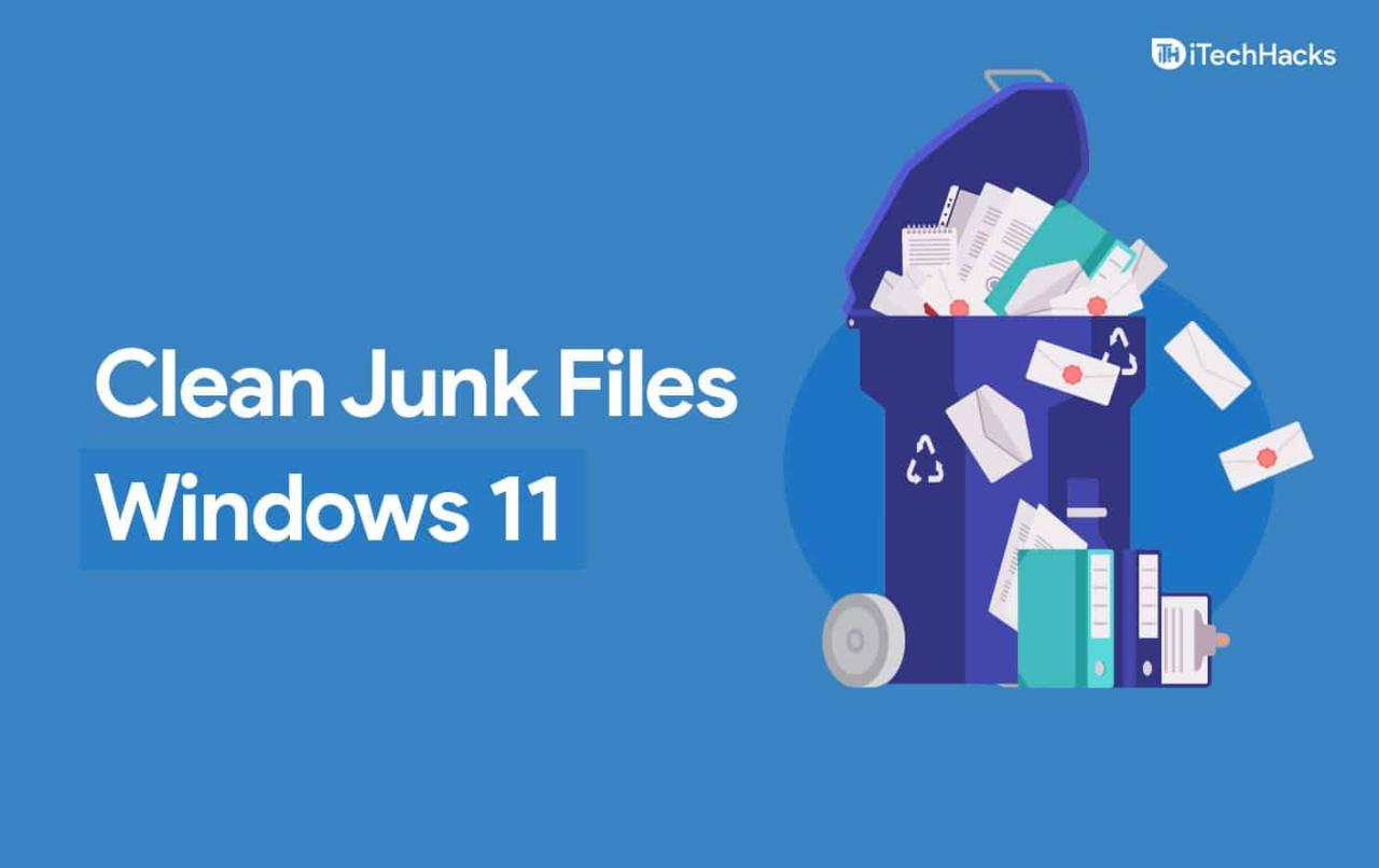 Cara membersihkan sampah di laptop windows 10