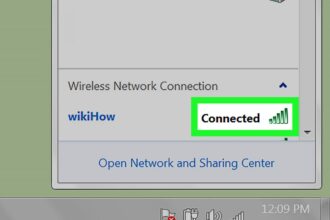 Cara menyambungkan wifi di windows 7