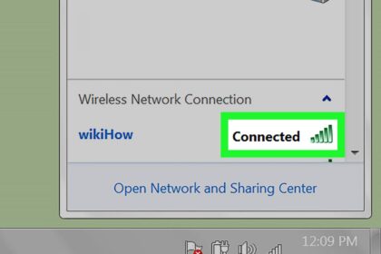 Cara menyambungkan wifi di windows 7