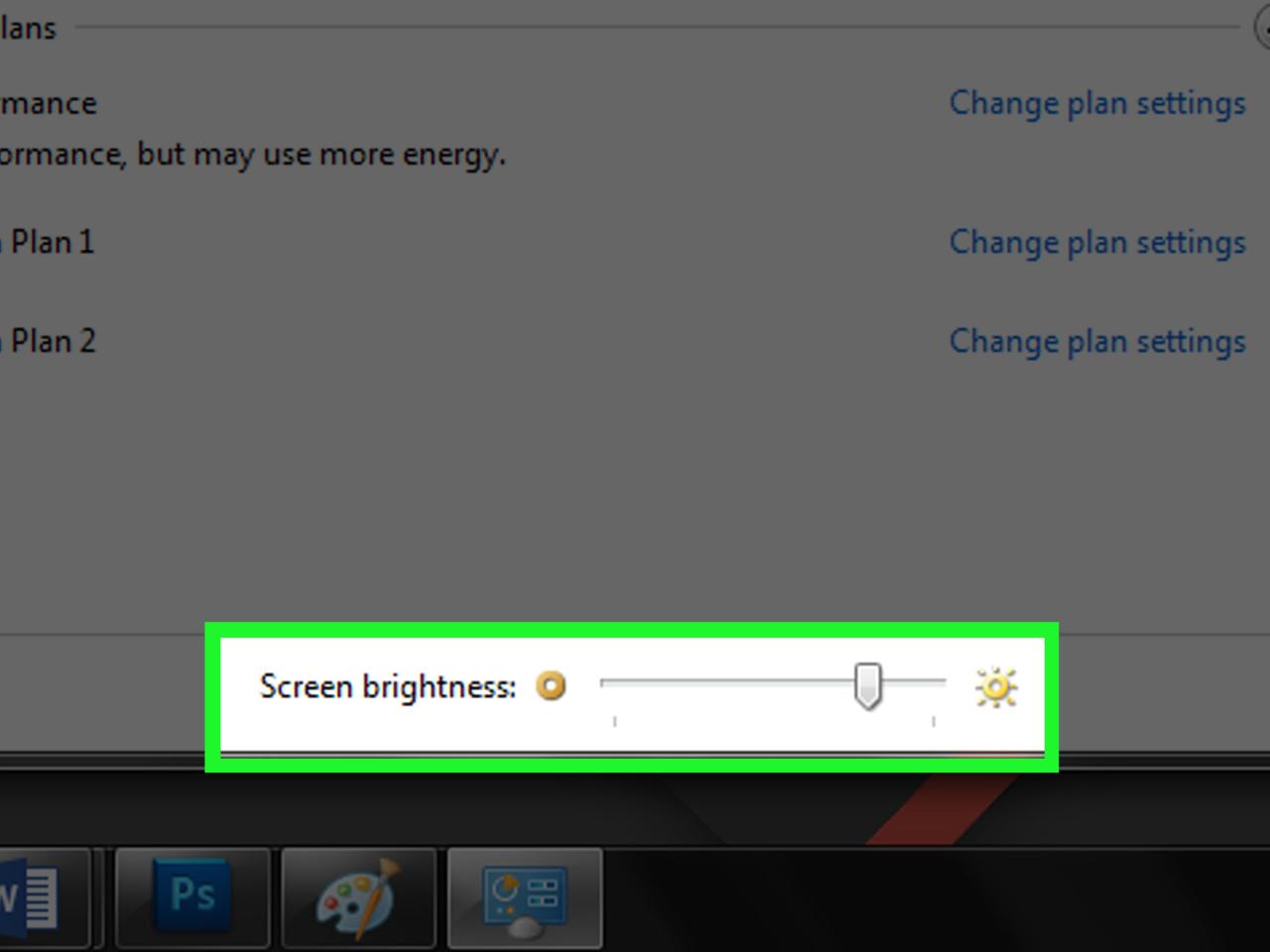 Brightness adjust lembur