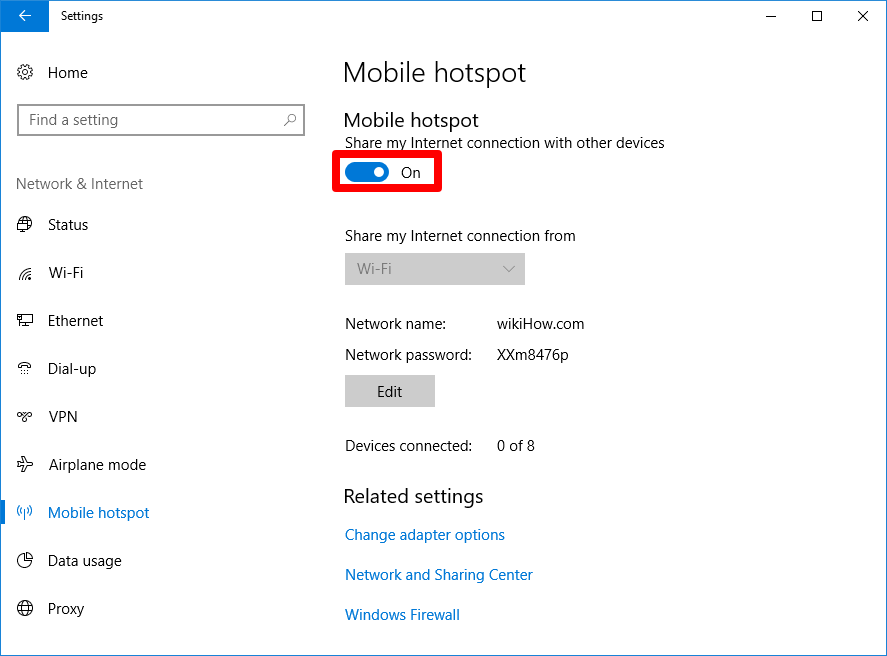 Cara membuat mobile hotspot di windows 10