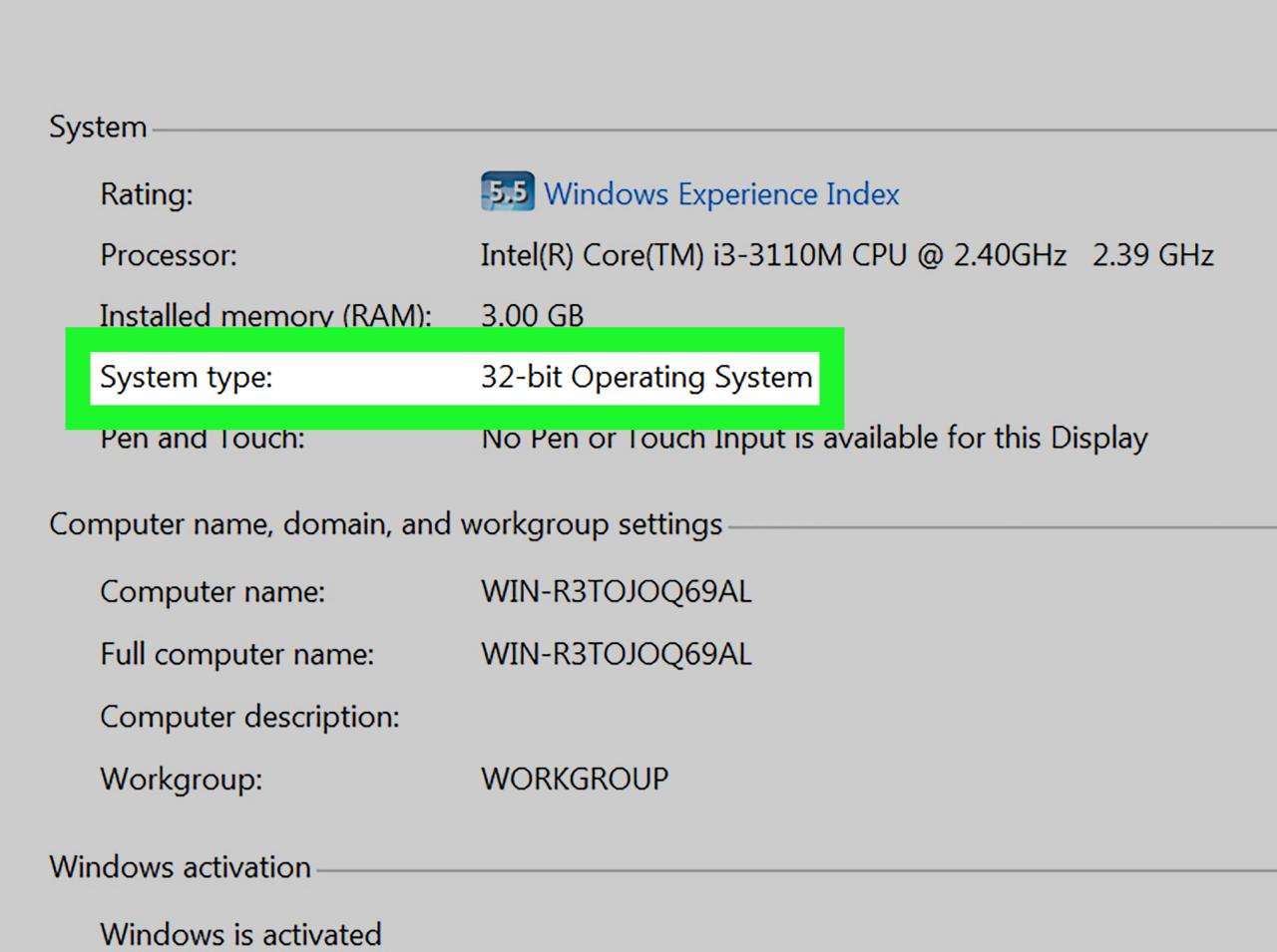 Cara mengetahui windows 32 bit dan 64 bit