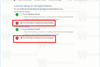 Cara mematikan windows firewall win 10