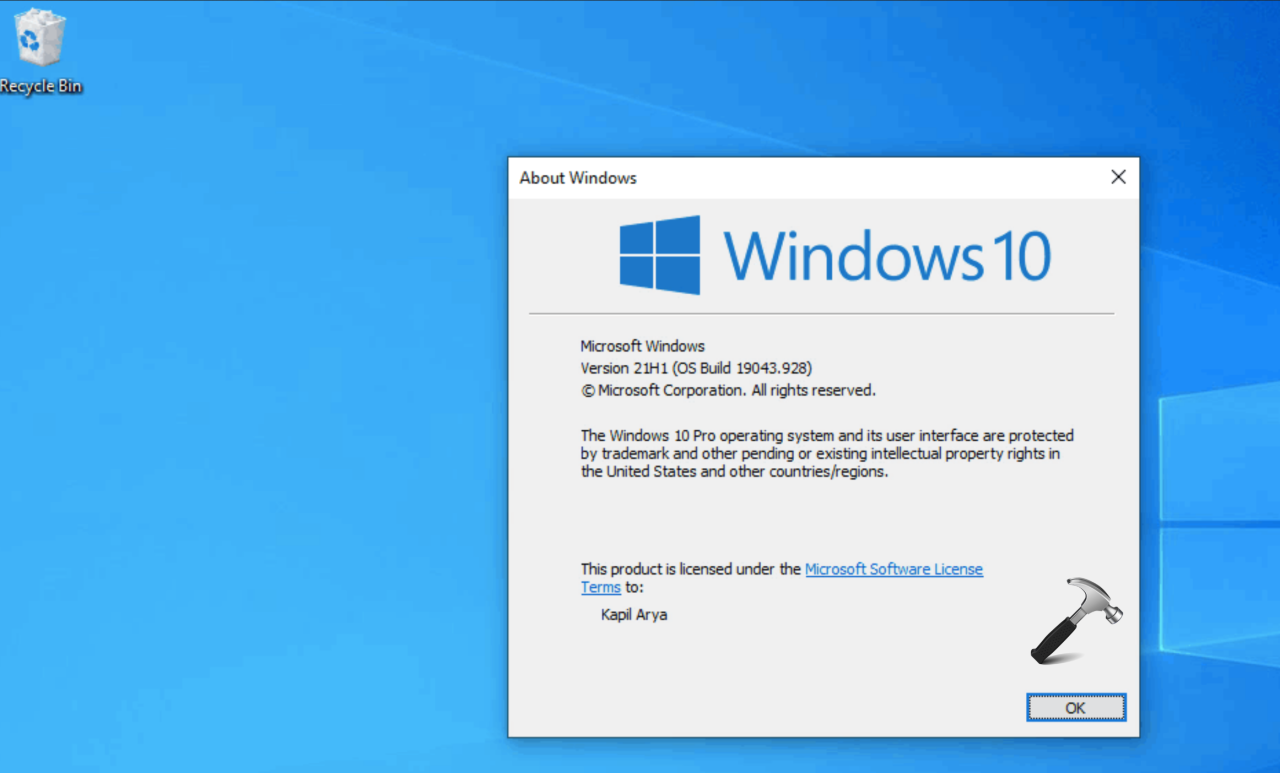 Cara downgrade windows 10 ke versi sebelumnya