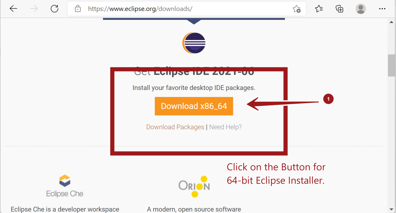 Cara menginstal eclipse di windows 10