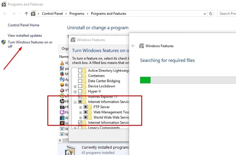 Cara konfigurasi ftp server di windows 10