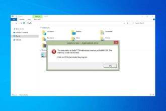 Cara mengatasi explorer exe error windows 8