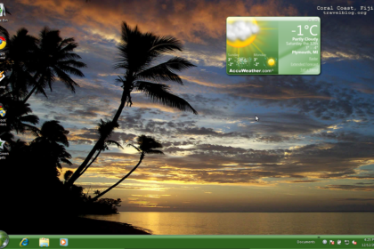 Cara mengganti background start menu windows 7