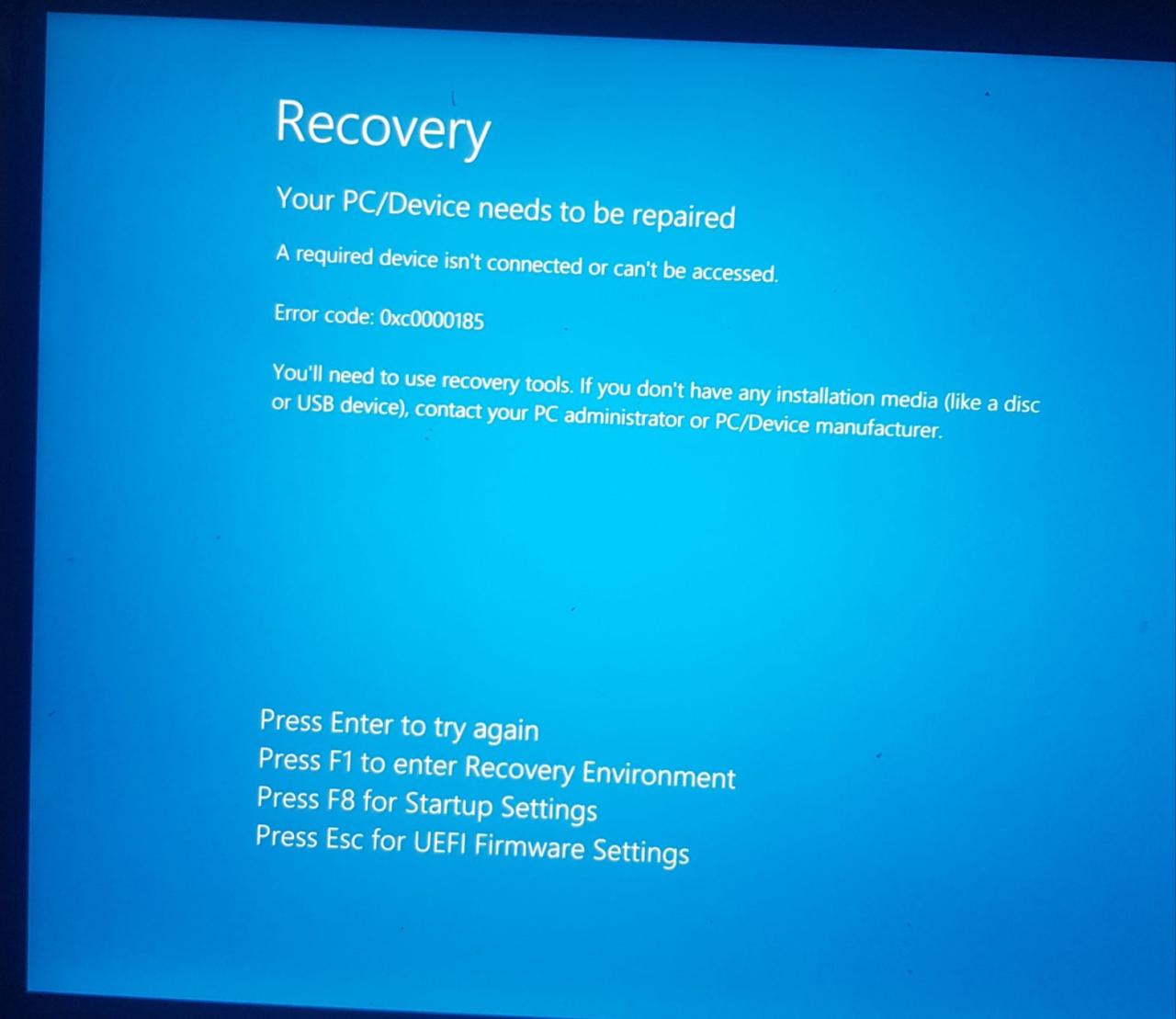 Cara mengatasi blue screen pada windows 10