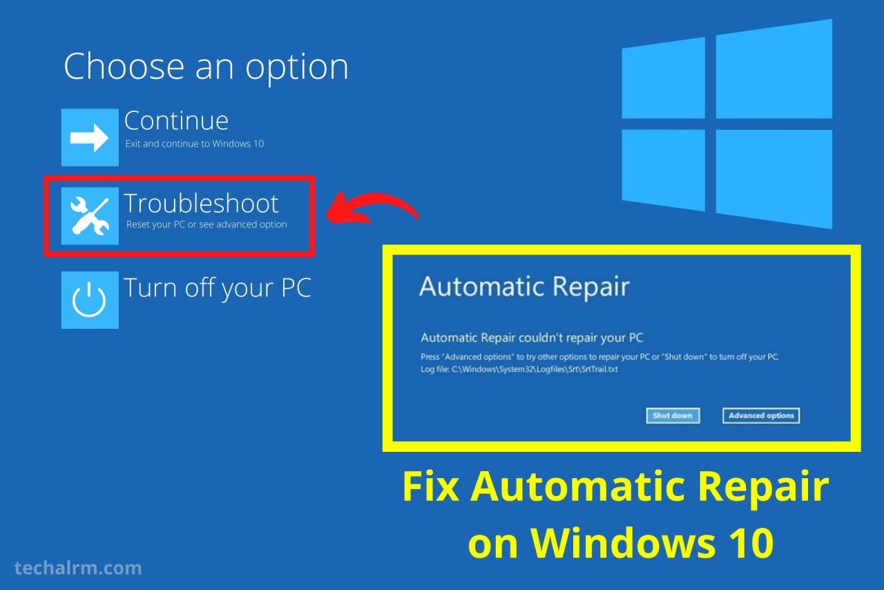 Cara memperbaiki automatic repair windows 10