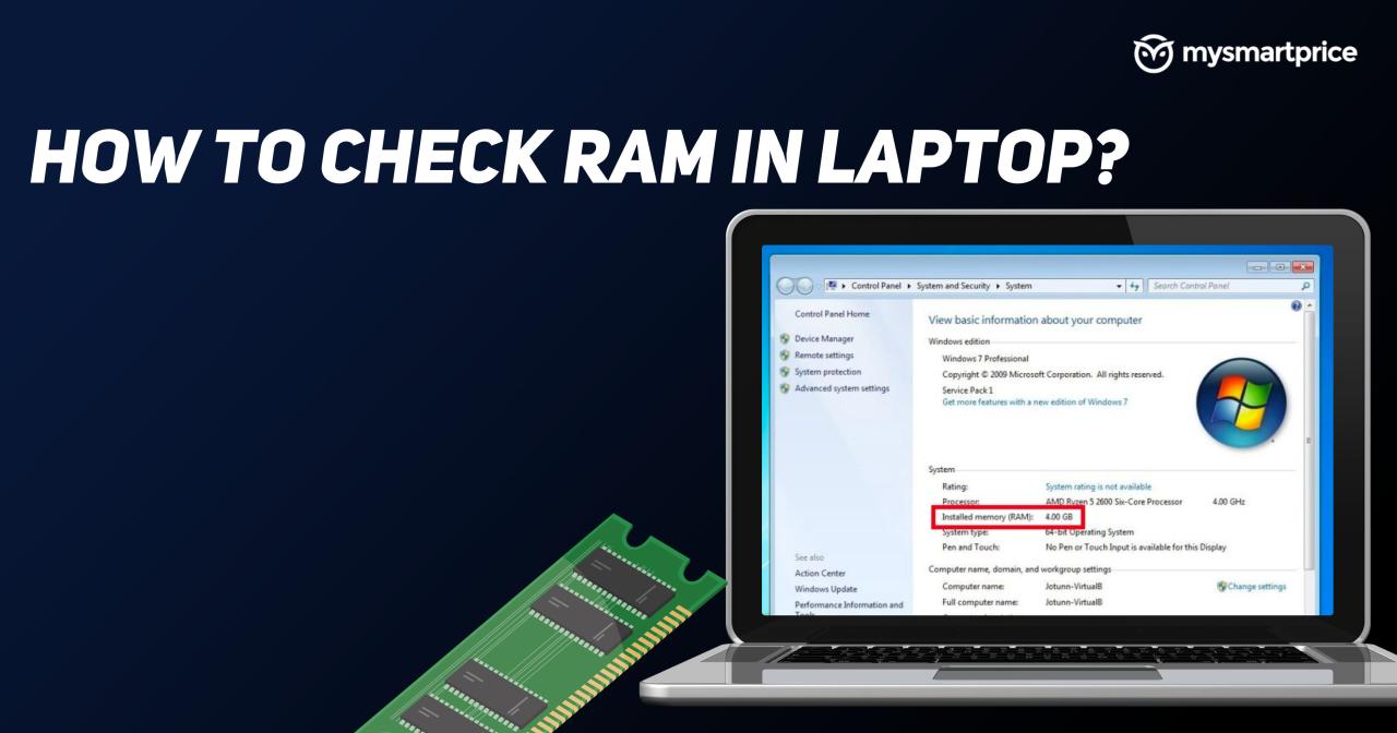 Cara melihat ram laptop windows 10