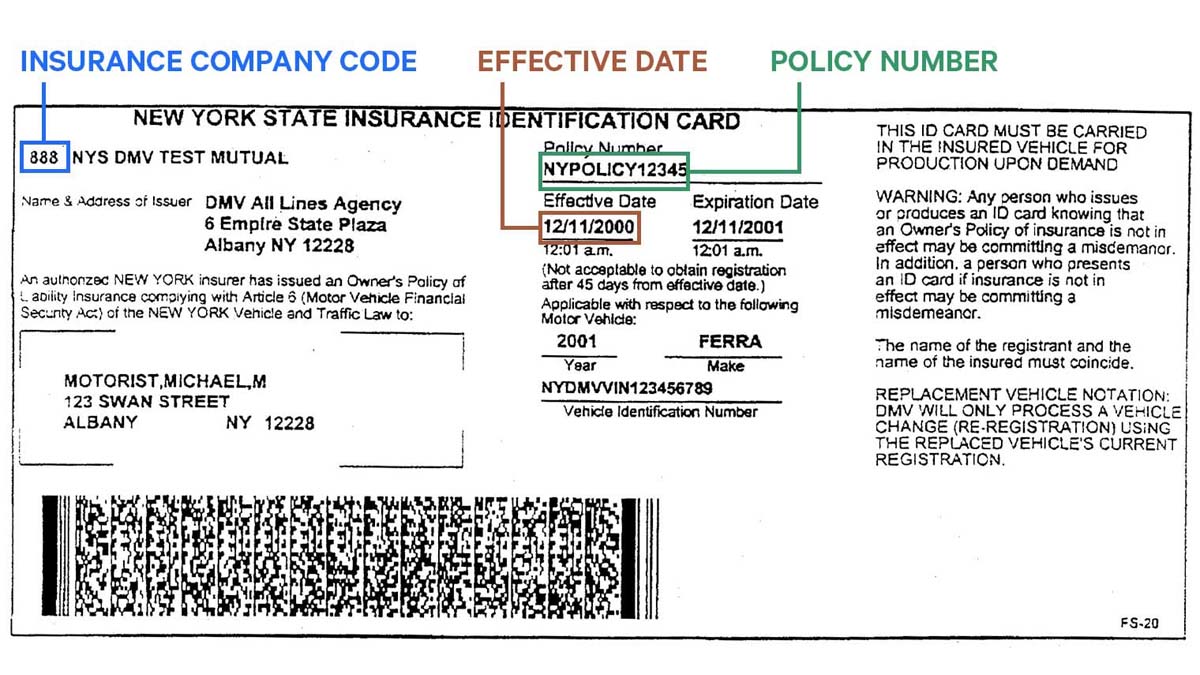 Insurance letter verification auto proof pdf form template fake car card eforms word forms fillable collection info source