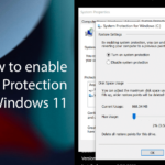 Cara mengaktifkan system protection windows 10