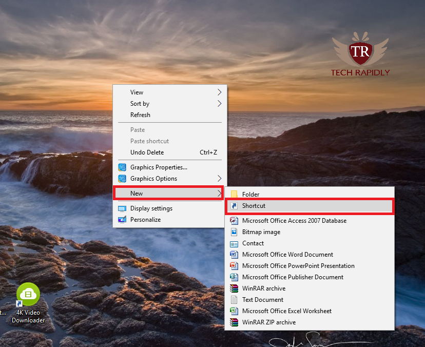 Shortcut taskbar hellotech