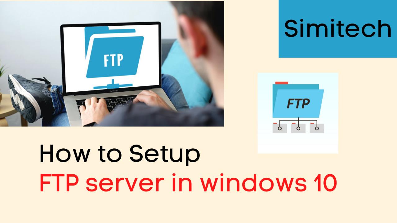 Cara membuat ftp di windows 10