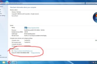 Cara aktivasi windows 7 gratis