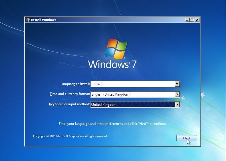 Cara instal windows 7 pada pc