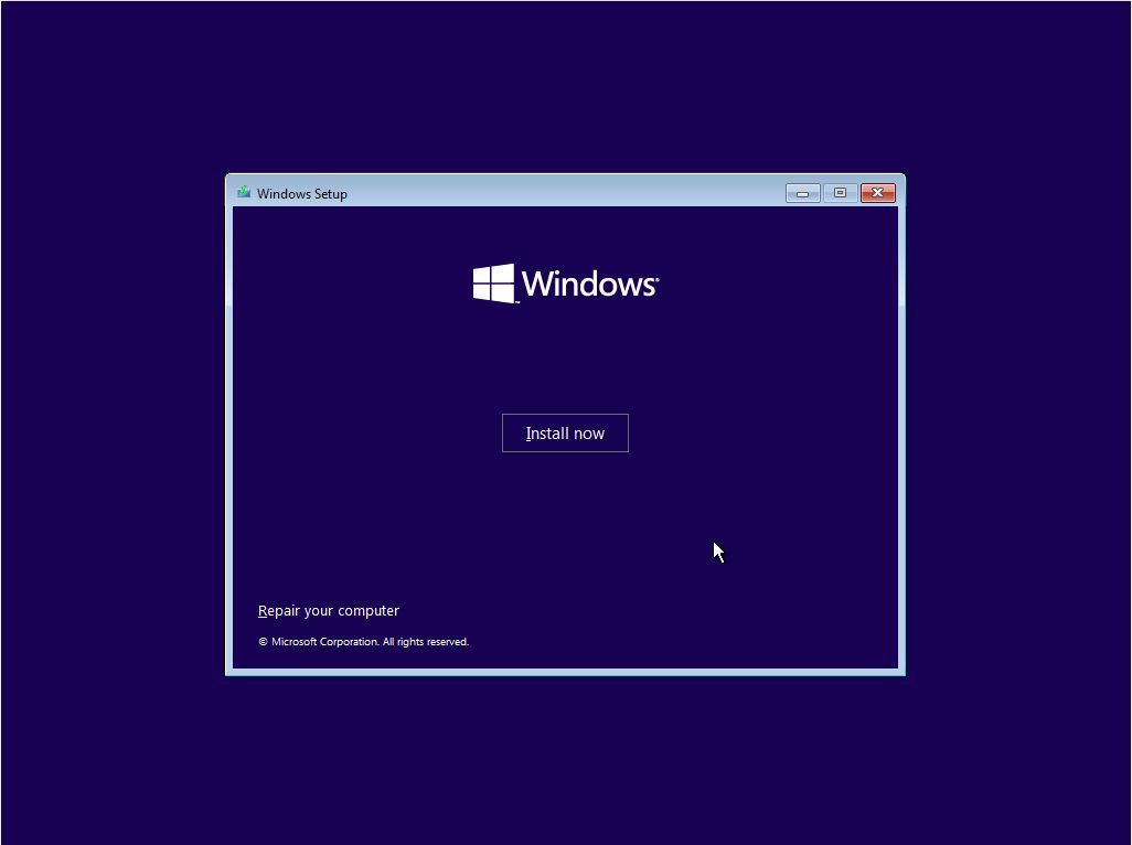 Cara menginstall windows